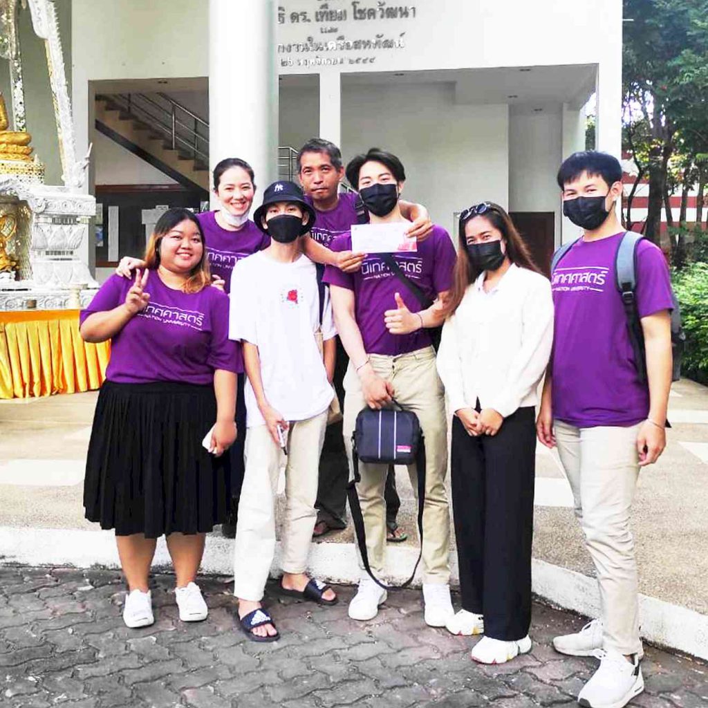 นิสิตชั้นปีที่ 3 และ 4 คณะนิเทศศาสตร์ มหาวิทยาลัยเนชั่น